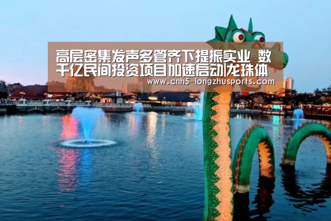 高层密集发声多管齐下提振实业 数千亿民间投资项目加速启动|龙珠体育体育